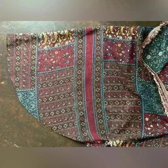 Umgee Mix Print Kimono (R10) - Picture 10 of 10